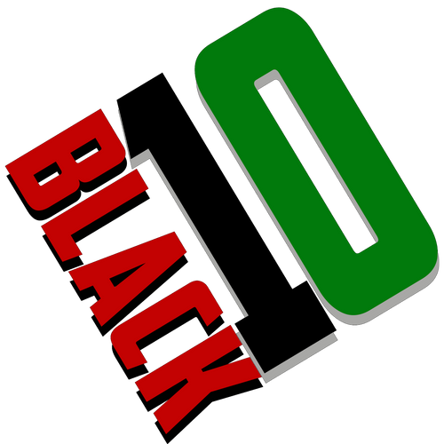 Black10.com logo