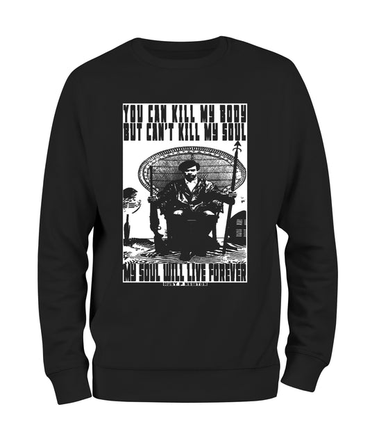 Huey Newton Sweatshirt - Black10.com