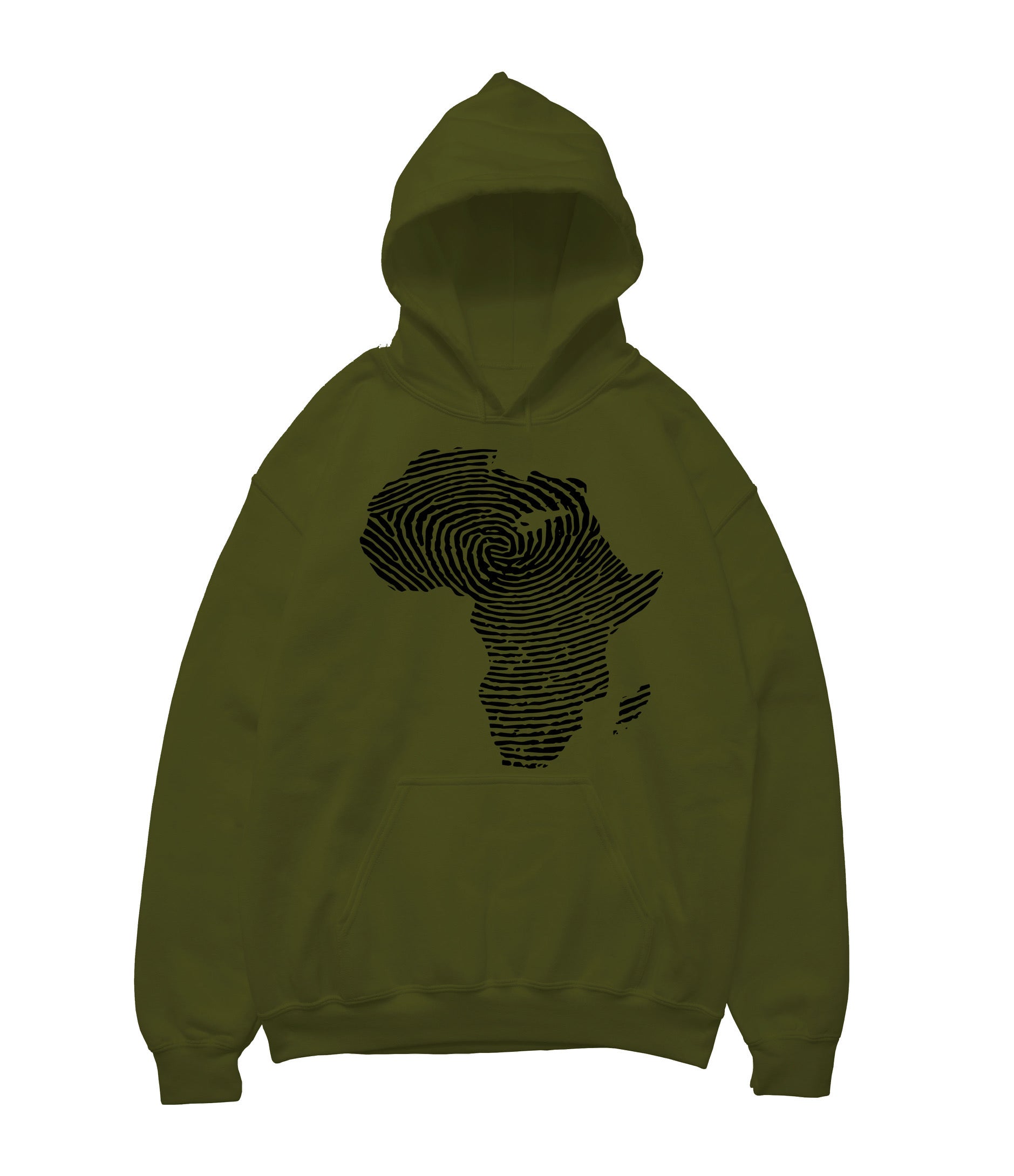 Africa fingerprint Hoodie