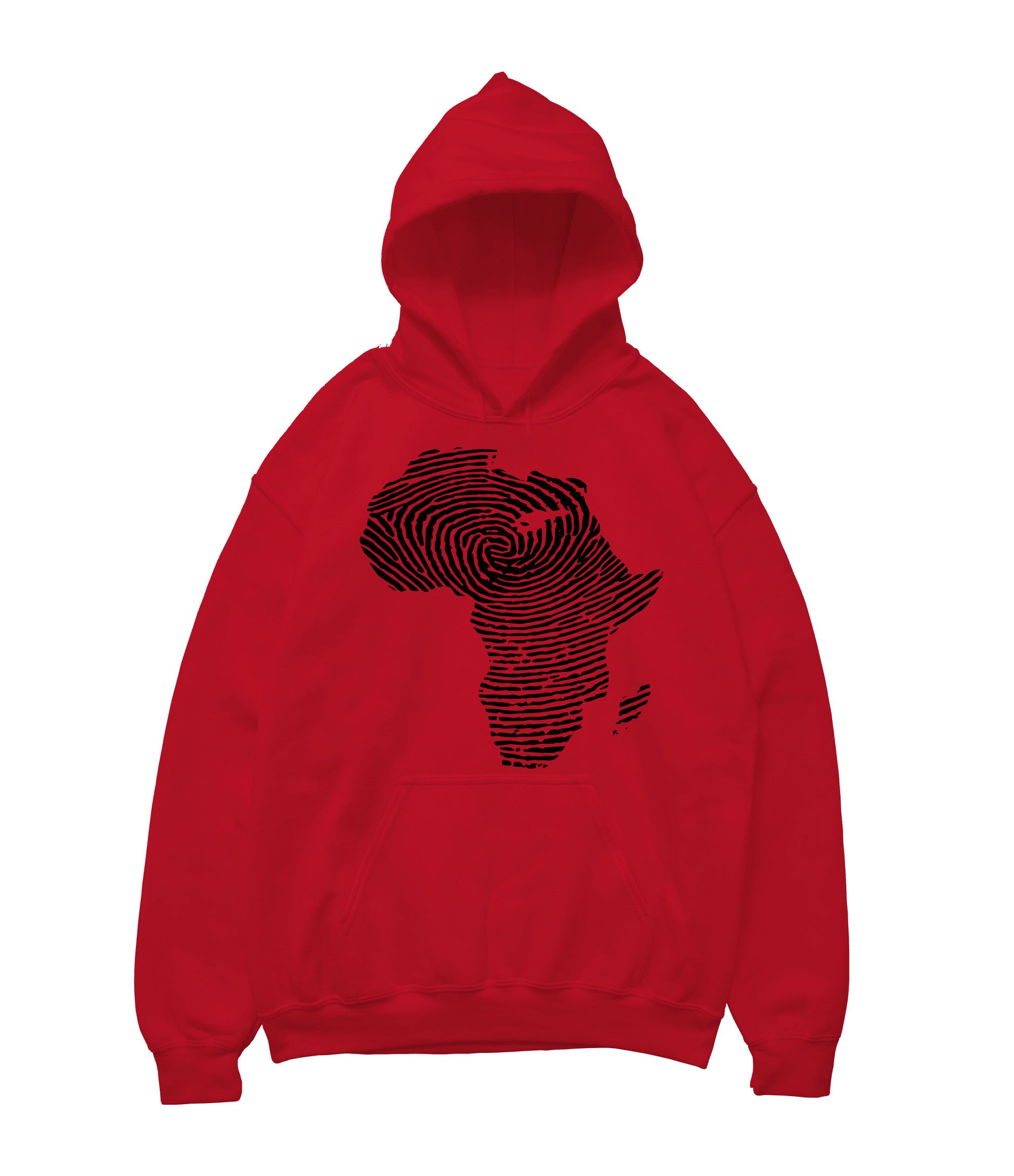 Africa fingerprint Hoodie