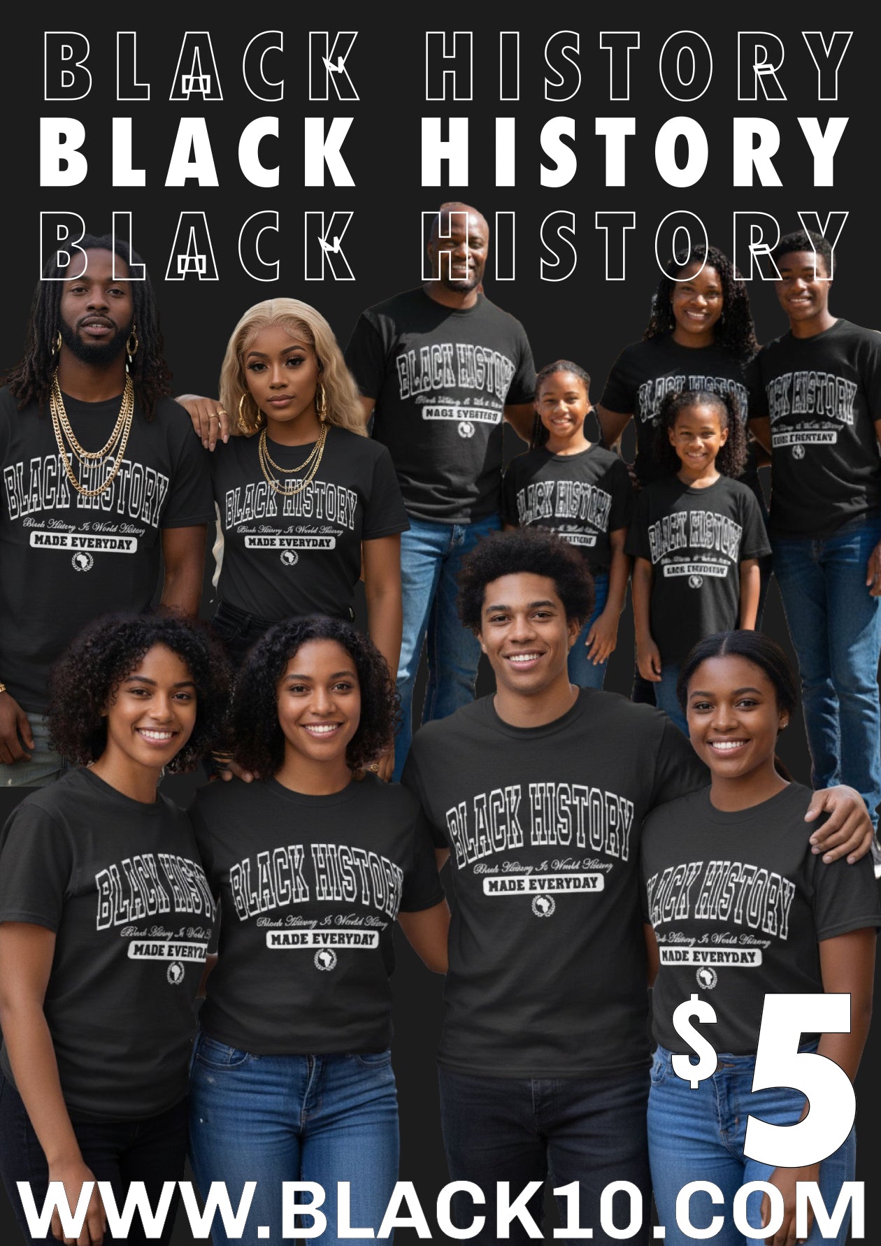 $5 Black History Shirt