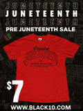 $7 Juneteenth shirt