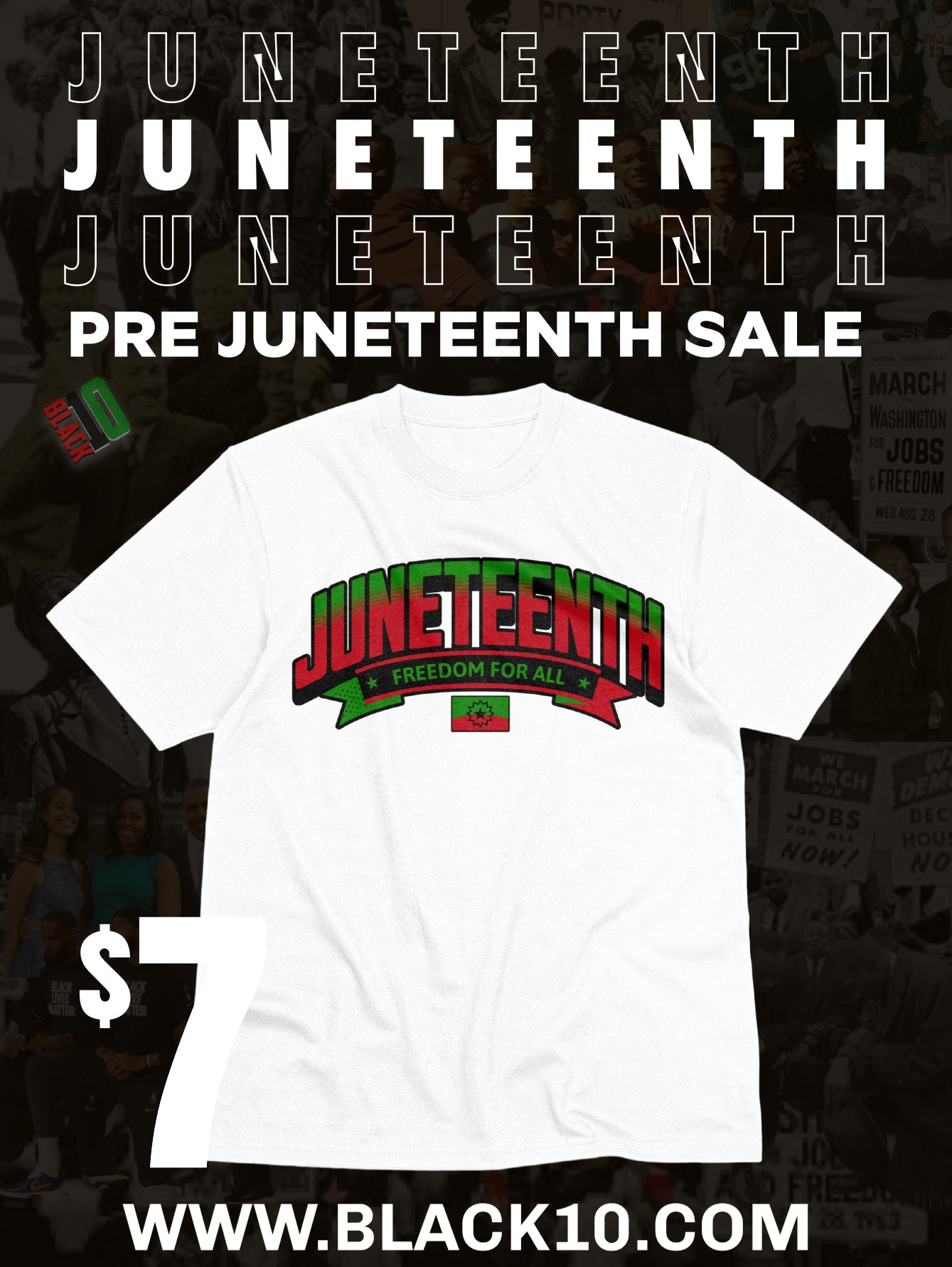 $7 Juneteenth RBG Shirt