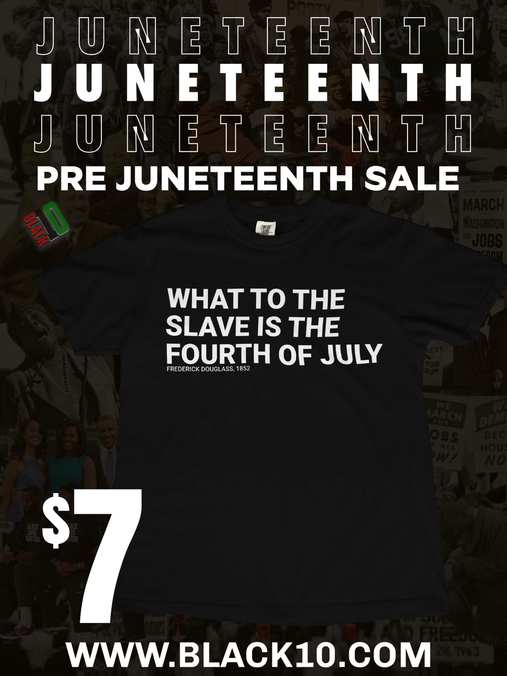 $7 What To The Slaves is The Fourth of July ?
