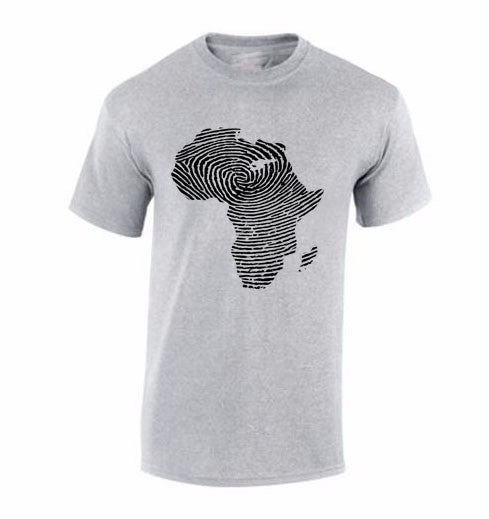 Africa Finger Print T-shirt