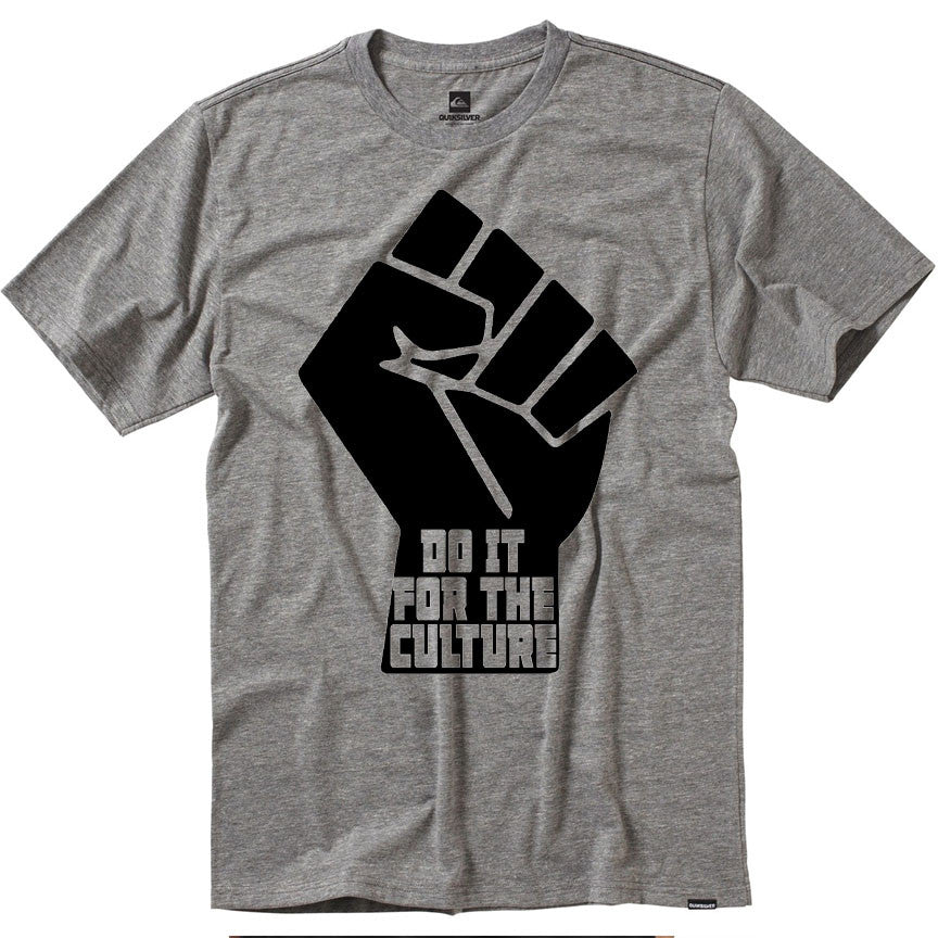 do it for the culture t-shirt. with black power fist.
