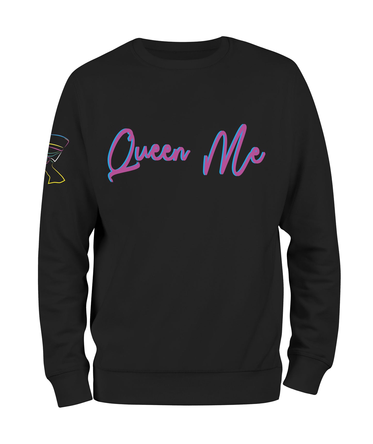 Queen Me Sweatshirt - Black10.com