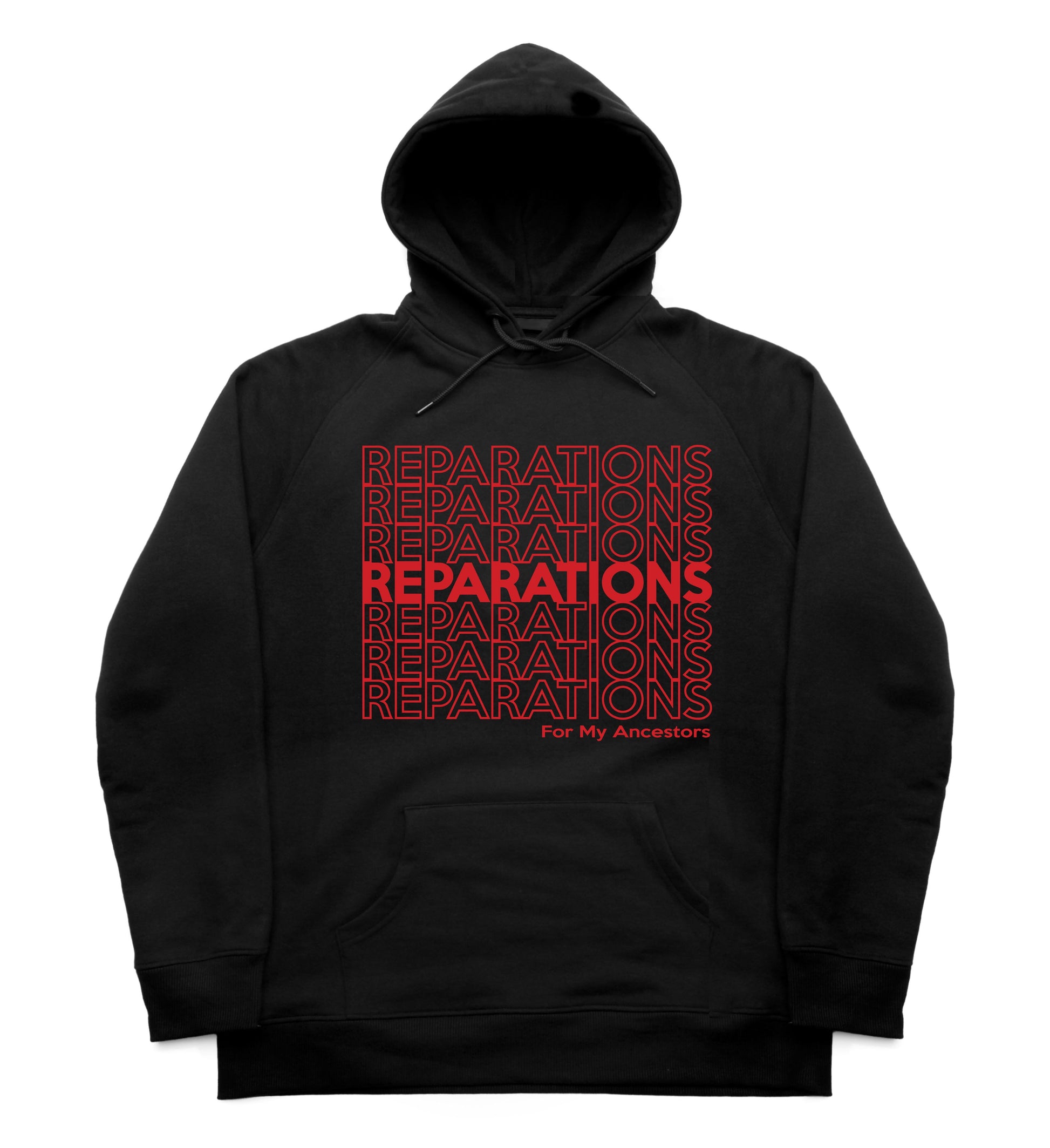 Reparations Hoodie - Black10.com