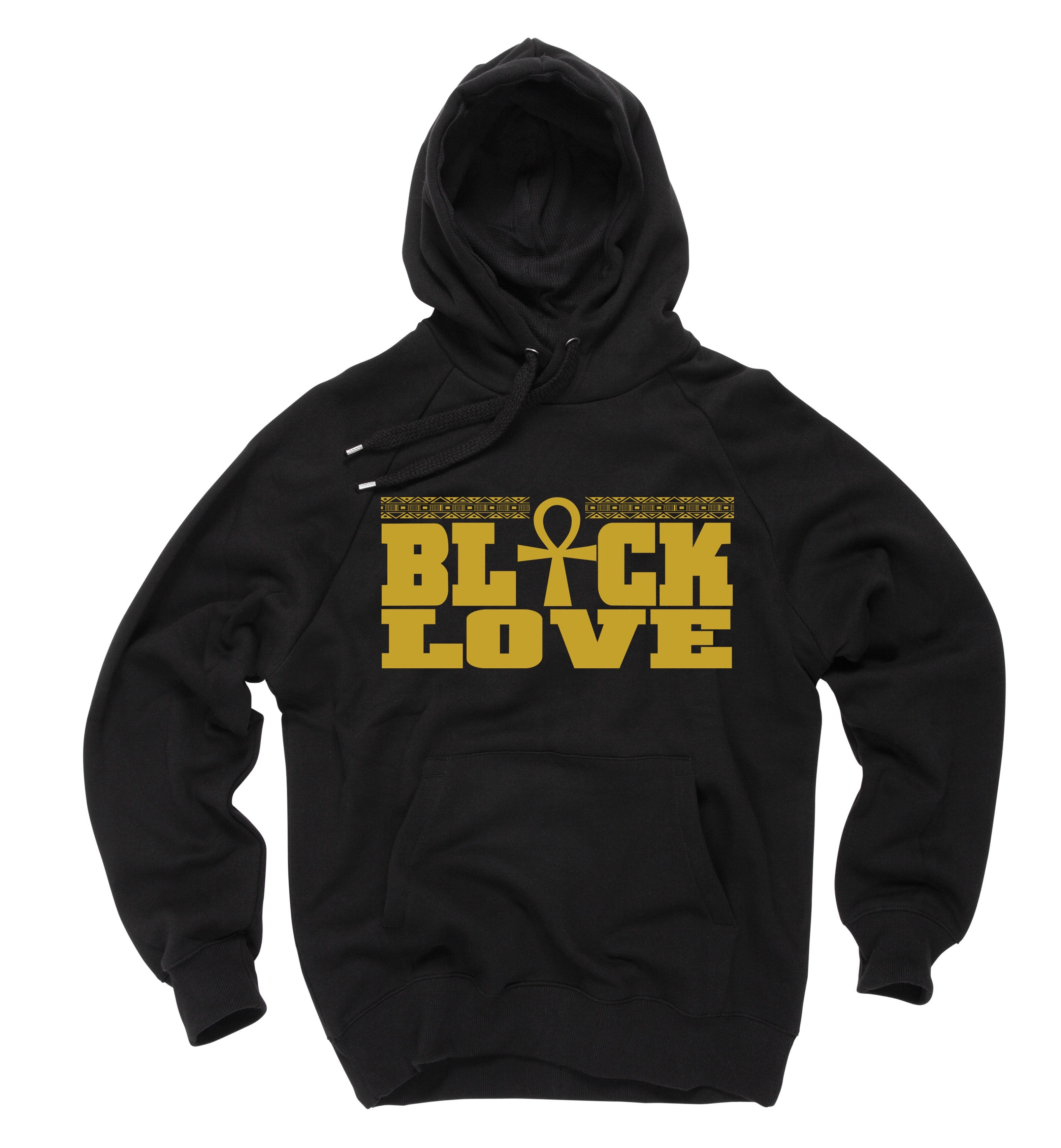 Black love online hoodie