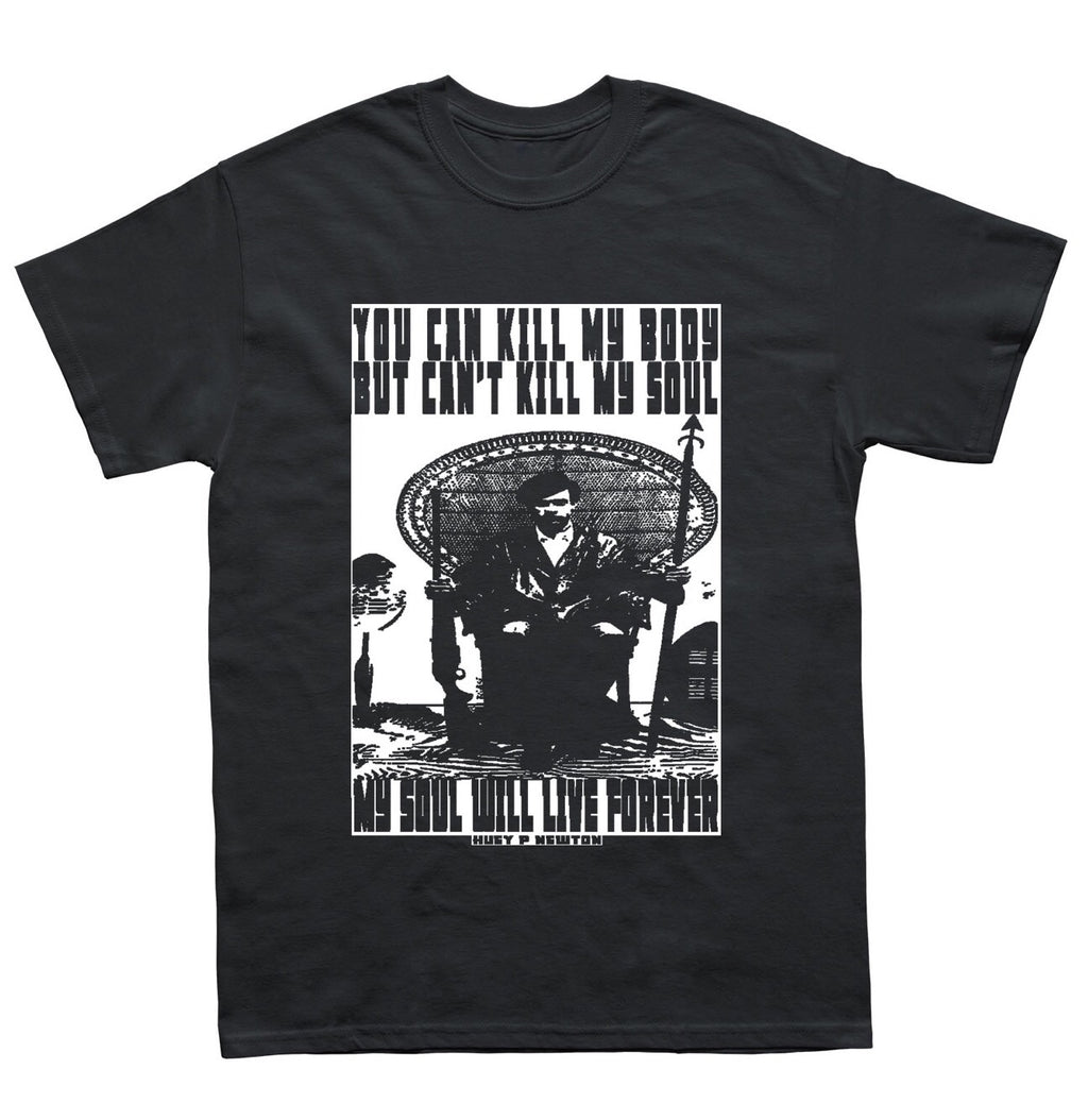 Huey Newton T-shirt - Black10.com