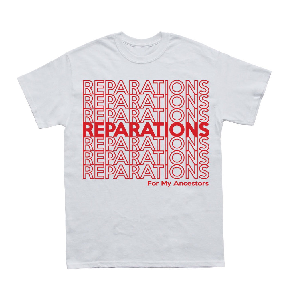 Reparations T-shirt - Black10.com