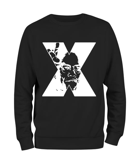 Malcolm X Sweatshirt - Black10.com